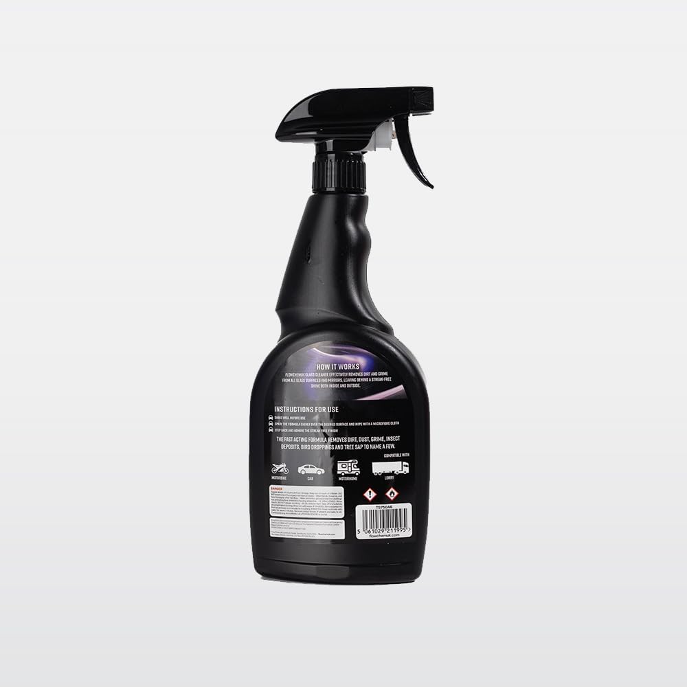 750ml car glass cleaner spray bottle