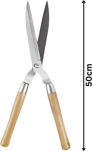 Heavy duty garden shears for trimming hedges and shrubs