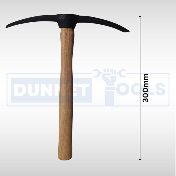 Bricklaying hammer featuring pick and chisel design