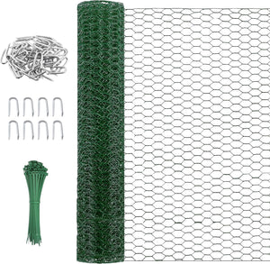 PVC coated chicken wire mesh roll