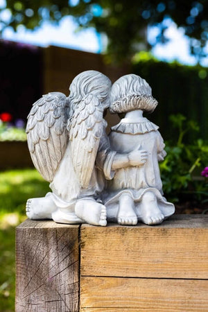 Angel child decorative light statue