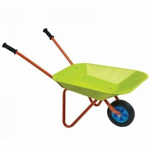 Children's garden wheelbarrow with metal frame