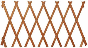 Adjustable wooden trellis for patios