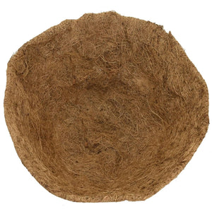 Natural coco liner designed for hanging baskets