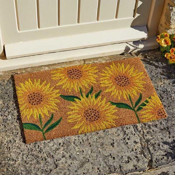 Sunflower coir door mat 75 x 45cm