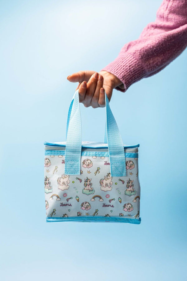 Unicorn insulated food and drink cooler bag