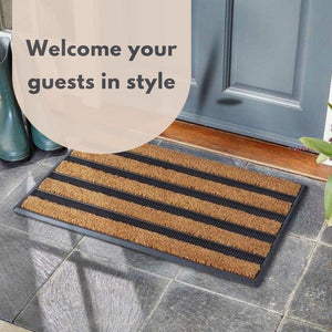Coir boot scraper entrance mat
