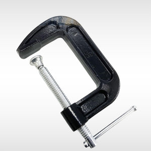 Compact cast iron clamp for precise work
