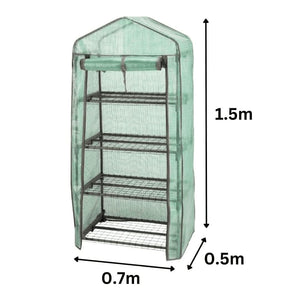 Reinforced PE greenhouse for seedlings and plant propagation