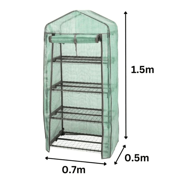 Reinforced PE greenhouse for seedlings and plant propagation