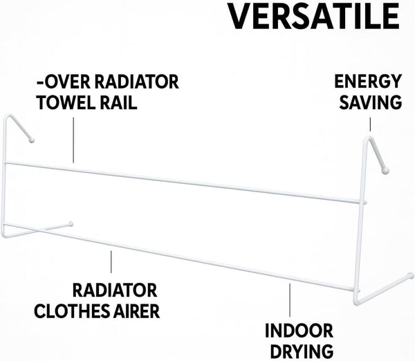 steel radiator airers for clothes and towels