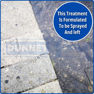 Concentrated vinegar cleaner for outdoor surfaces