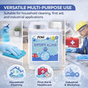Residue free alcohol cleaner for electronics