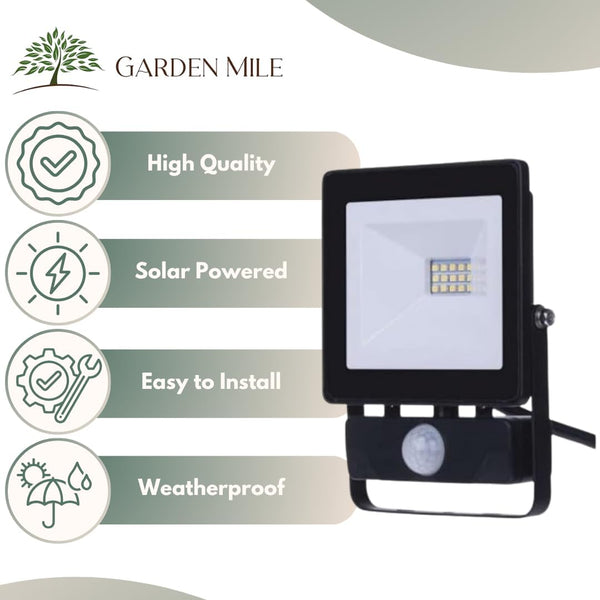 Motion sensor outdoor wall light.