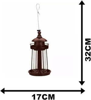 Hanging wild bird feeder for patio and garden