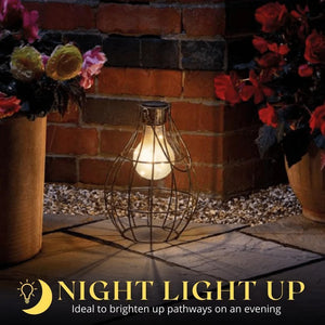 firefly LED hanging lantern