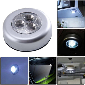 LED push light for kitchen cabinets.