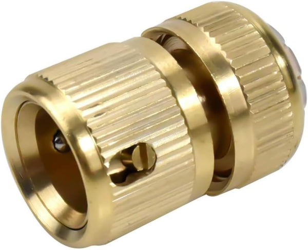 Durable brass connector for watering systems