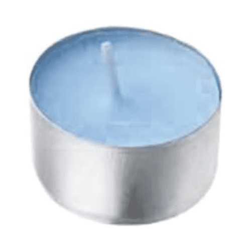 Ten cotton scented tealight candles