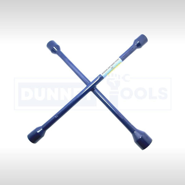 Heavy duty tempered steel cross wheel brace for cars
