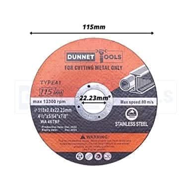 10 pack metal cutting discs