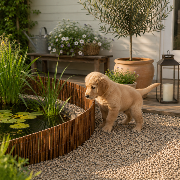 Willow Edging, Garden Edges Borders roll Edging, Flower beds, Borders and Drives 30cm x 2m