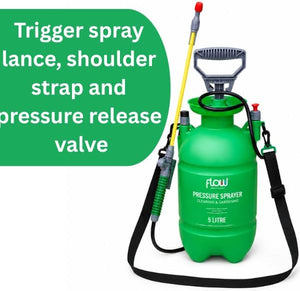 Pressure sprayer with shoulder strap