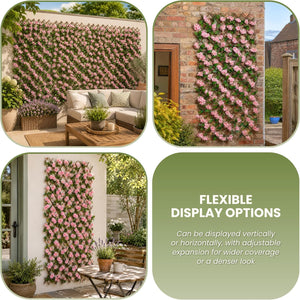 Decorative flower trellis for indoor and outdoor use