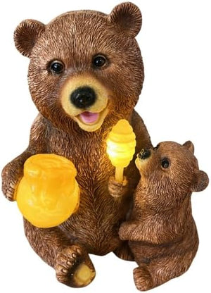 Decorative garden bear ornament