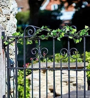 Ivy inspired solar LEDs illuminating an outdoor space