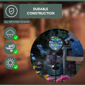 waterproof dragonfly LED stake light