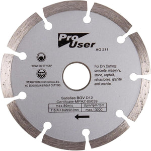 115mm diamond cutting disc
