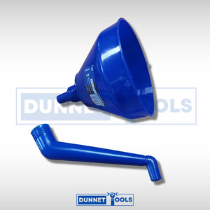 Durable polypropylene funnel for automotive fluids