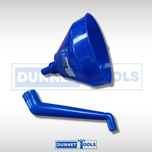 Durable polypropylene funnel for automotive fluids