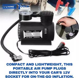 Portable 300 PSI air compressor pump
