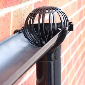 Leaf filter for gutter drain