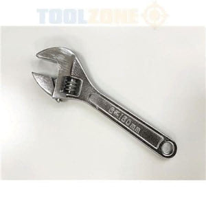 Chrome plated adjustable spanner for nuts and bolts