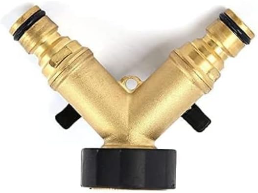 Outdoor hose pipe splitter valve