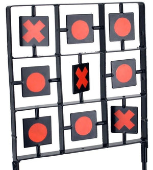 Powder coated metal target game measuring 35cm