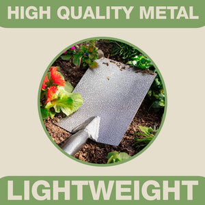 Durable garden tool for soil preparation work