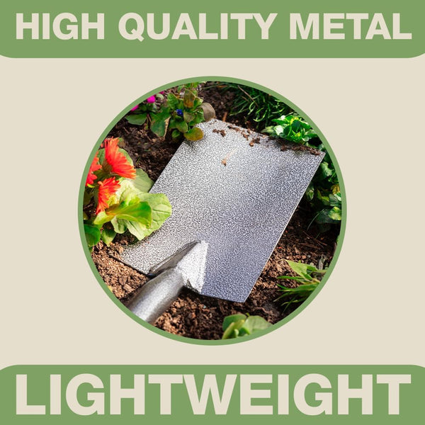 Durable garden tool for soil preparation work
