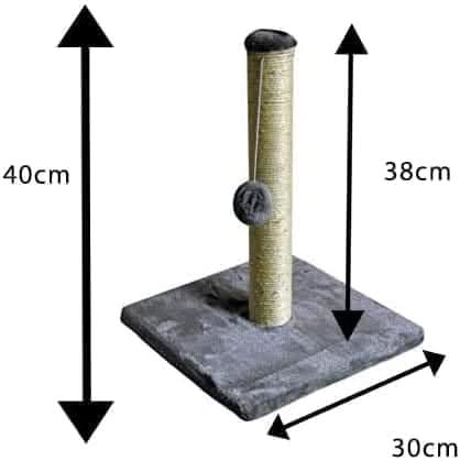 Durable kitten scratching post for furniture protection