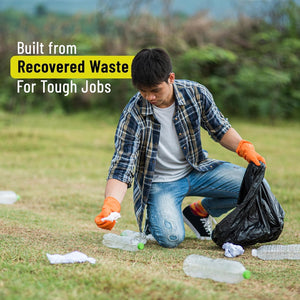 Commercial waste disposal bin bags