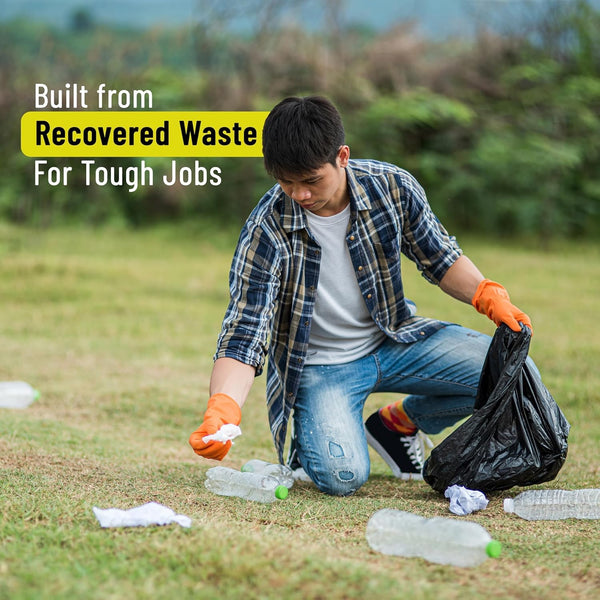 Commercial waste disposal bin bags