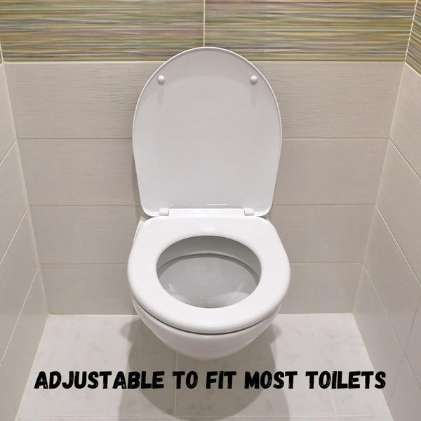 Durable bathroom toilet seat with soft close