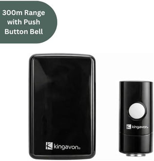 Battery operated digital door chime