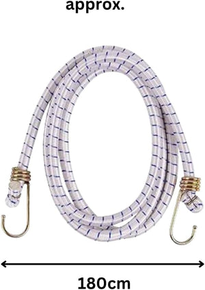 Elastic cargo strap designed for roof rack transport