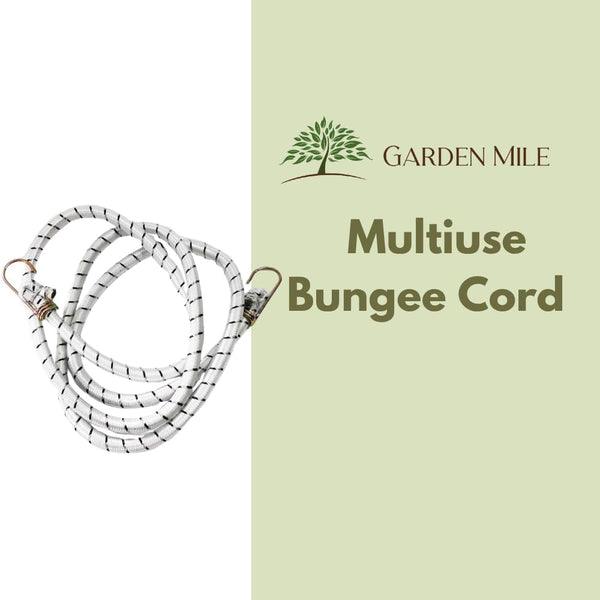 Carabiner clip bungee strap used for securing tarps