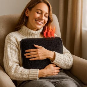 Heat therapy bottle for muscle relief