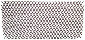 Wooden lattice trellis for garden walls